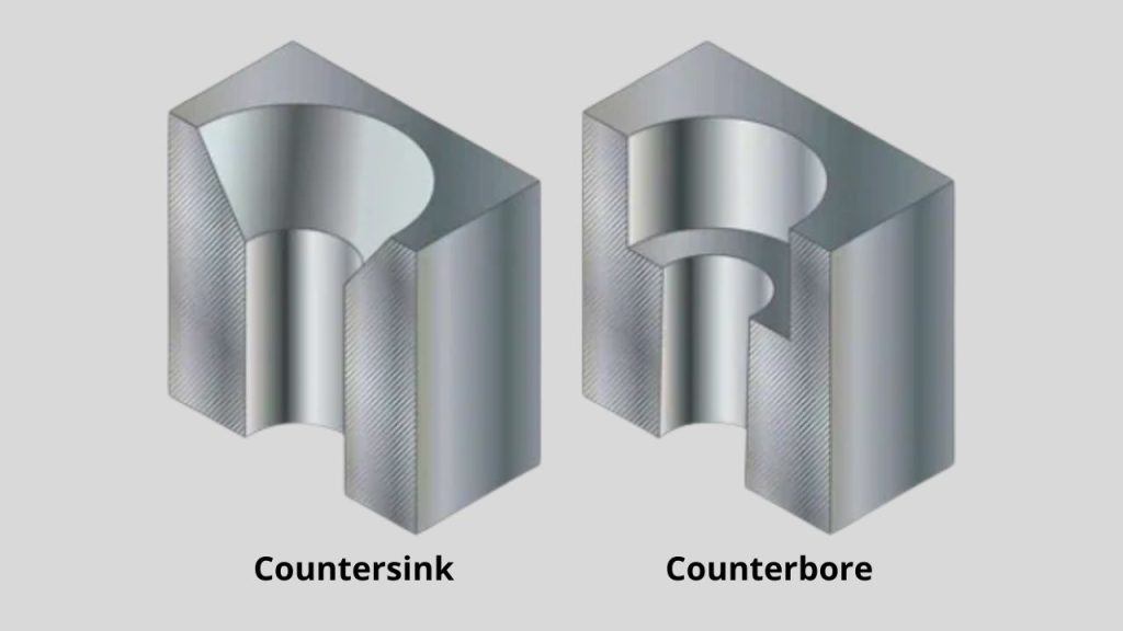 Countersink dan Counterbore