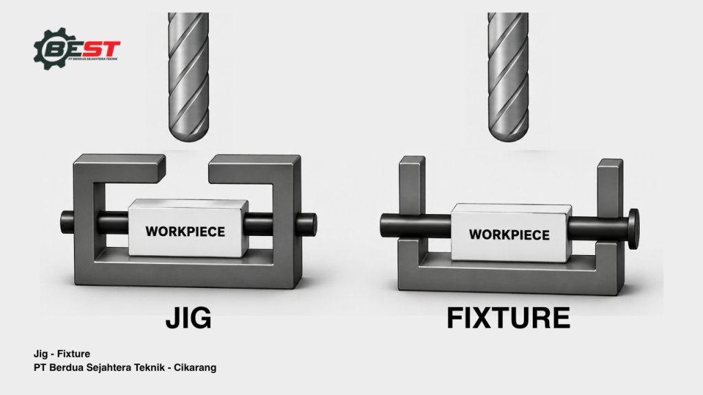 Perbedaan Jig dan Fixture